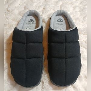 NEW Clarks Cloudsteppers Womens Step Rest Clog Black Size 9M